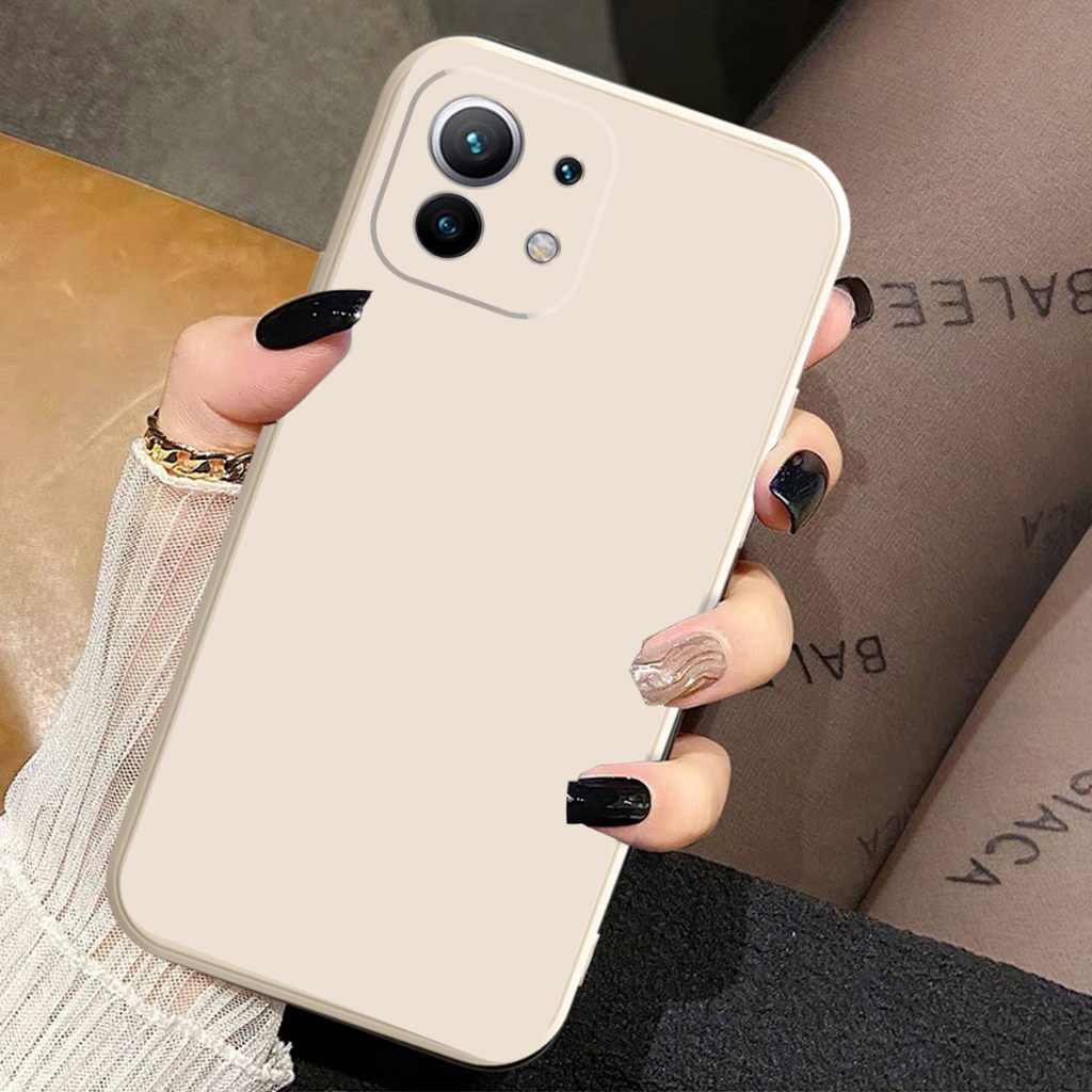 Ốp lưng Xiaomi Mi 11 / Mi 11 Lite 5g / Mi 11 Lite 5g NE tpu dẻo cạnh vuông, viền vuông, bảo vệ camera siêu bền bỉ