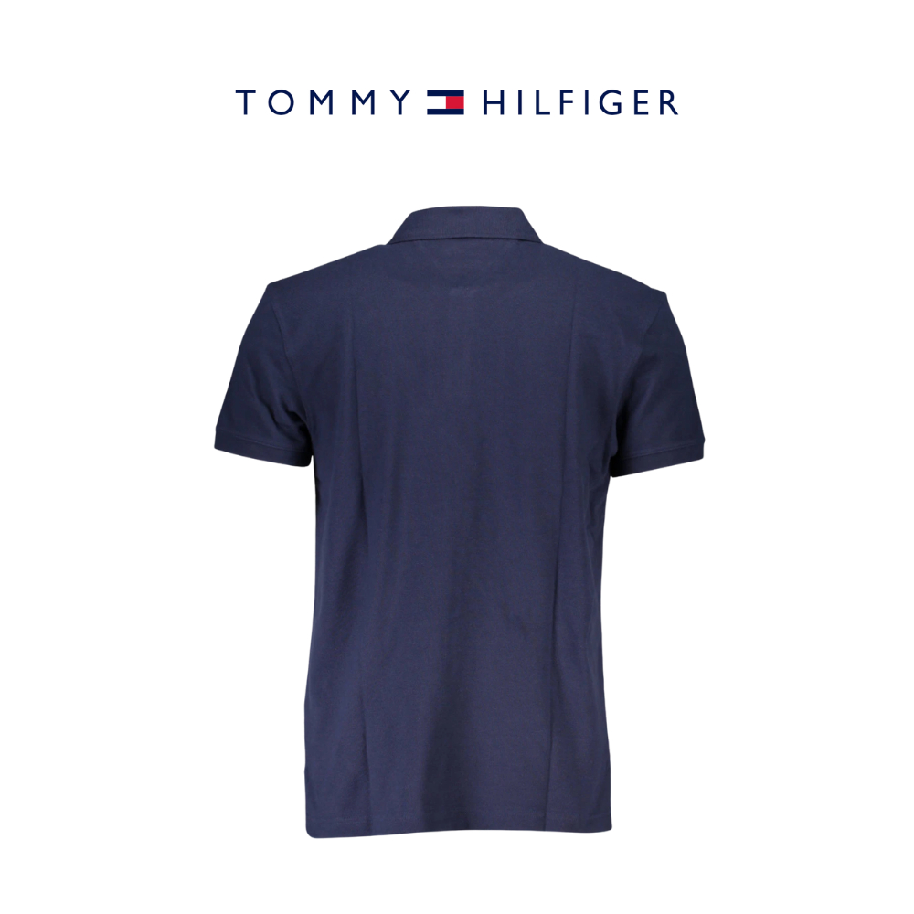Áo PoLo Thun Phông Cổ Bẻ Cộc Tay Nam Cao Cấp TOMMY HILFIGER Slim Fit Cotton - Nhập Khẩu Chính Hãng Từ Ý_DM0DM162