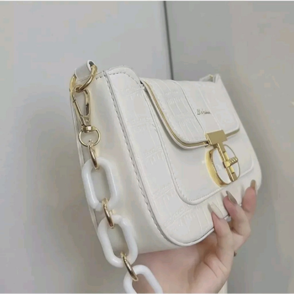 Túi xách nữ kẹp nách khóa T mã mới  - T66