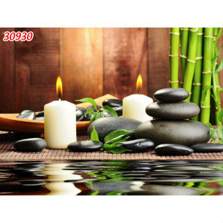  Tranh lụa dán phòng spa thẩm mỹ viện dưỡng da gội đầu dưỡng sinh quán gội đầu 