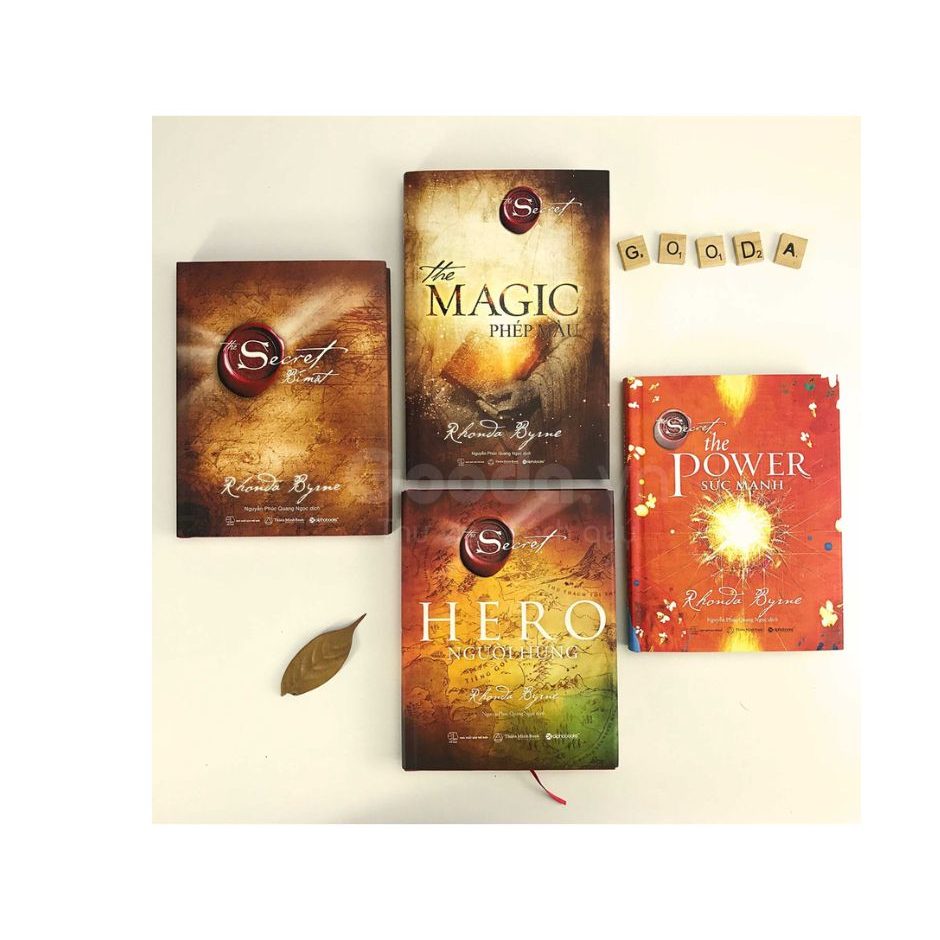 Sách - Combo 4 cuốn - Power Sức mạnh - Hero Người hùng - Magic Phép màu - Secret Bí mật