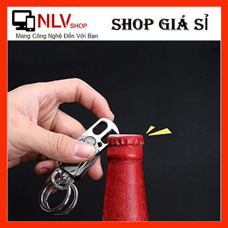 Móc Khóa Xe Máy, Ô Tô, Móc Treo Chìa Khóa Thiết Kế Xoay 360 Độ Giải Trí, Móc Khóa 3 Chức Năng Tiện Lợi, Khui Bia Dễ Dàng