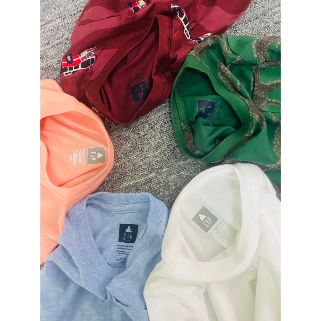 Áo tay dài bé trai VNXK hiệu G.AP- hàng xuất xịn