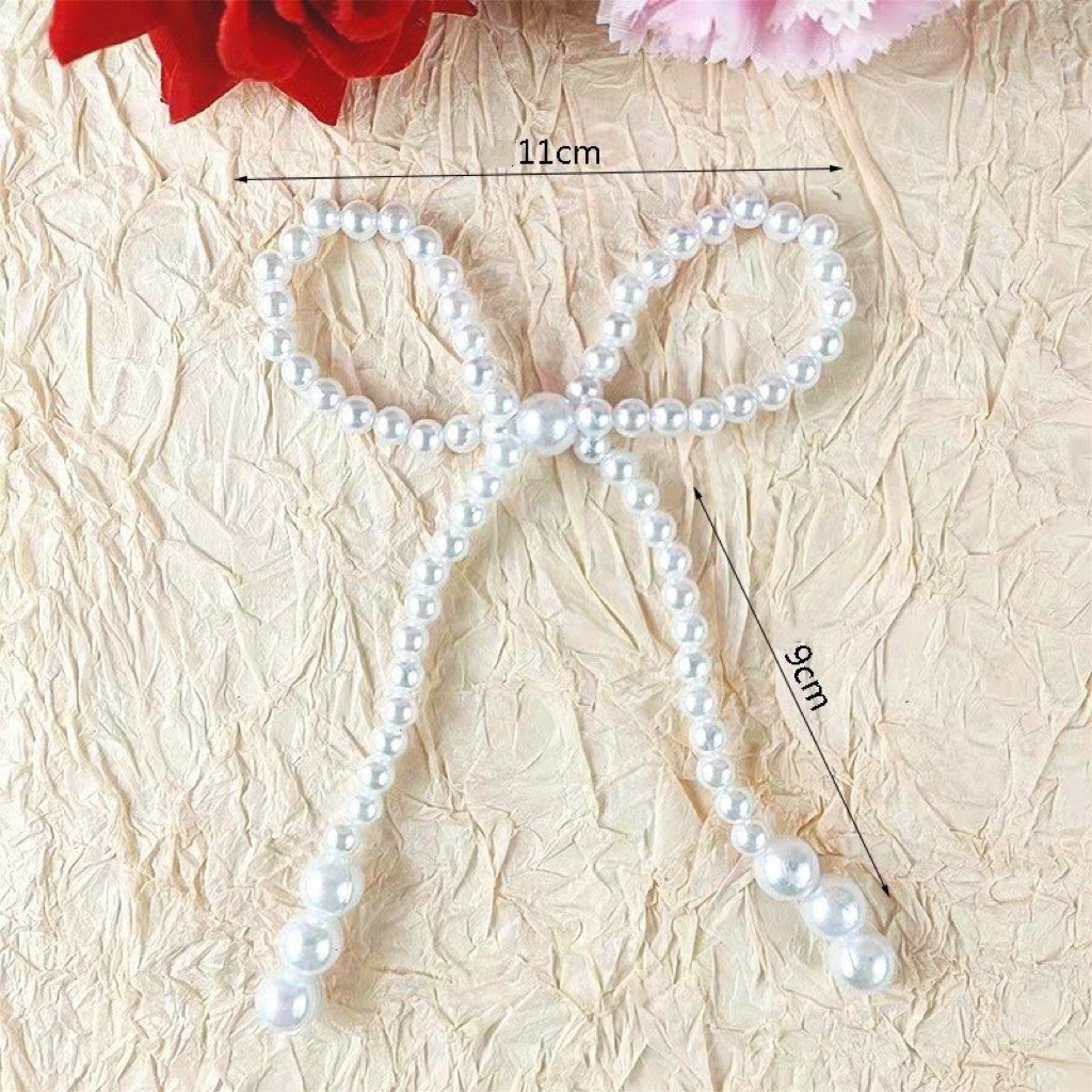 - Nơ ngọc -Trang trí bánh sinh nhật bánh kem