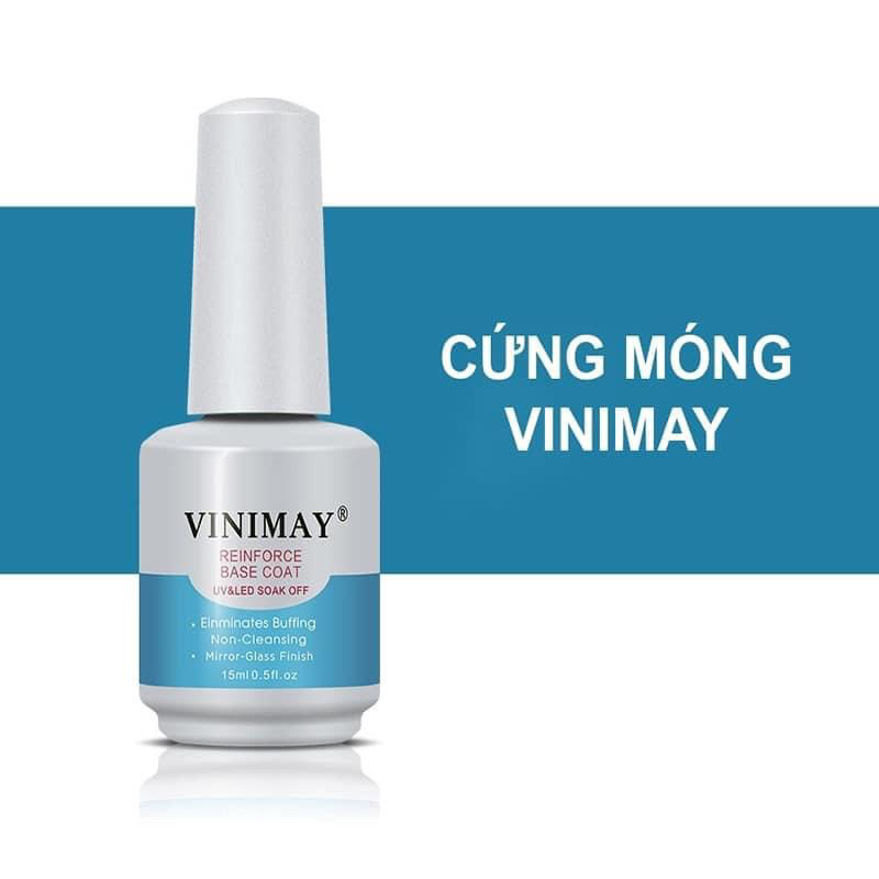Base Top Vinimay, Cứng móng, Kiềm dầu, Top giọt sương, Top lì, Top loang, Top Cường Lực, Top Kim Cương, Phá Gel Vinimay