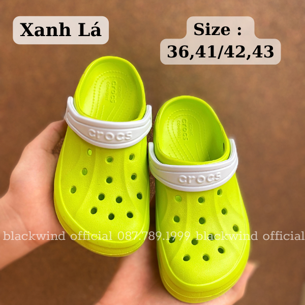 Sục Nguyên C.rocs Chính Hãng Lỗi Nhẹ, Nguyên Không Cắt, Phối Quai Màu Ngẫu Nhiên. Size 34-45