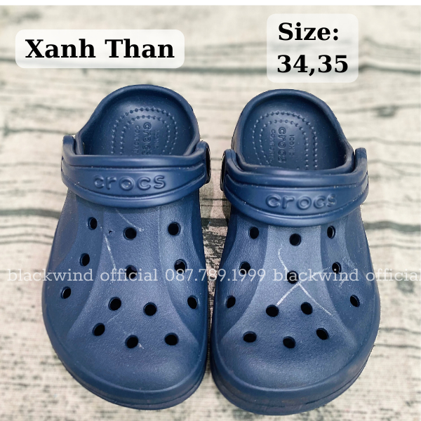 Sục Nguyên C.rocs Chính Hãng Lỗi Nhẹ, Nguyên Không Cắt, Phối Quai Màu Ngẫu Nhiên. Size 34-45