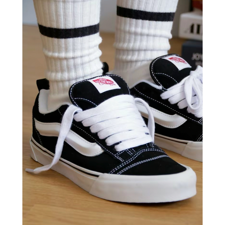 Vans Knu Skool Black White