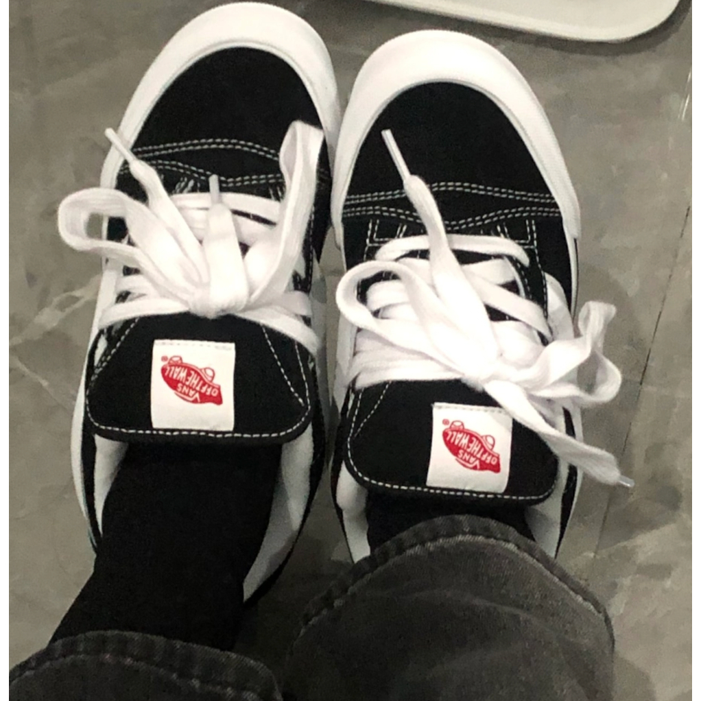 Vans Knu Skool Black White