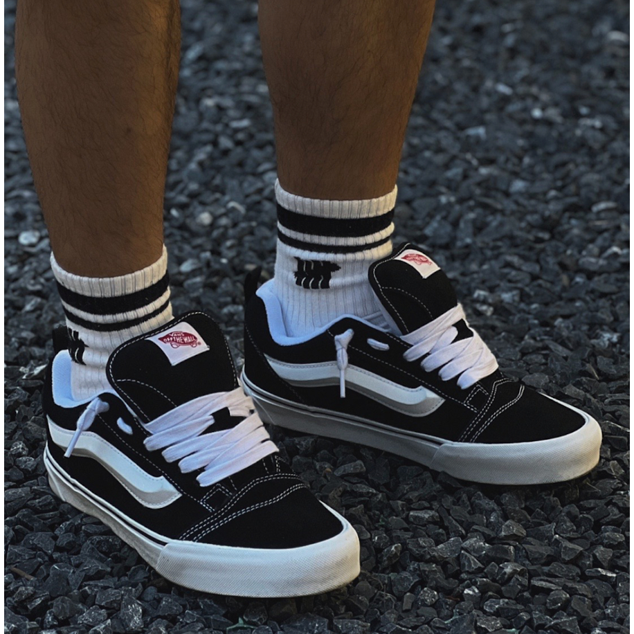 Vans Knu Skool Black White