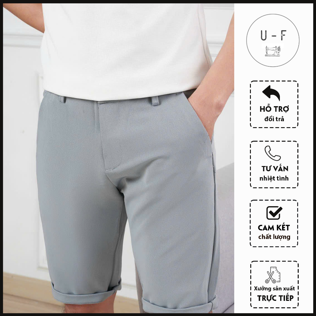 Quần Sọt Tây Nam Vải Cotton Không Xù Lông Không Phai Màu Thoáng Mát Form đẹp