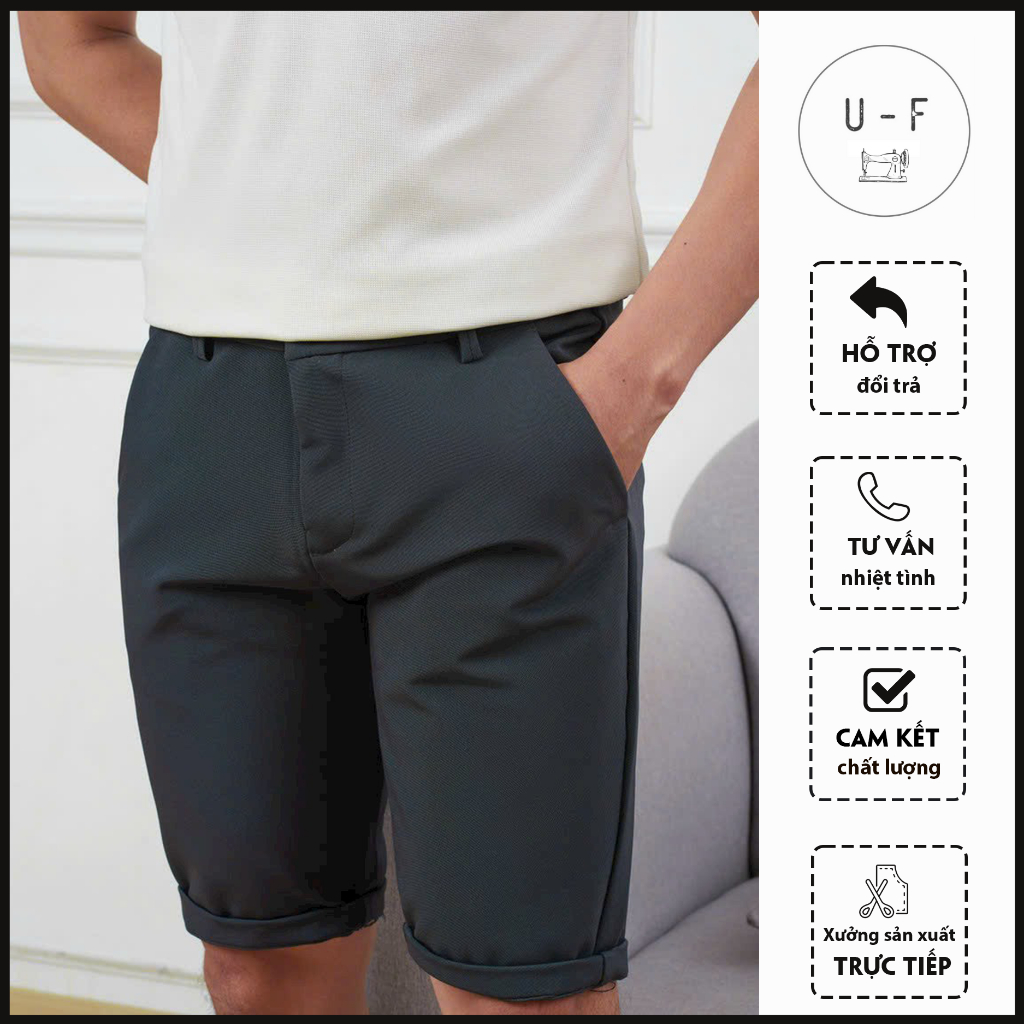 Quần Sọt Tây Nam Vải Cotton Không Xù Lông Không Phai Màu Thoáng Mát Form đẹp