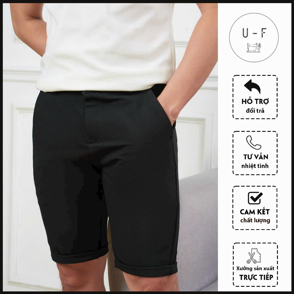 Quần Sọt Tây Nam Vải Cotton Không Xù Lông Không Phai Màu Thoáng Mát Form đẹp