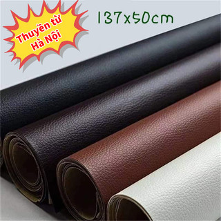 Miếng dán vải da PU cỡ lớn kích thước chữa ghế sofa đồ da tự dính nội thất, đồ da