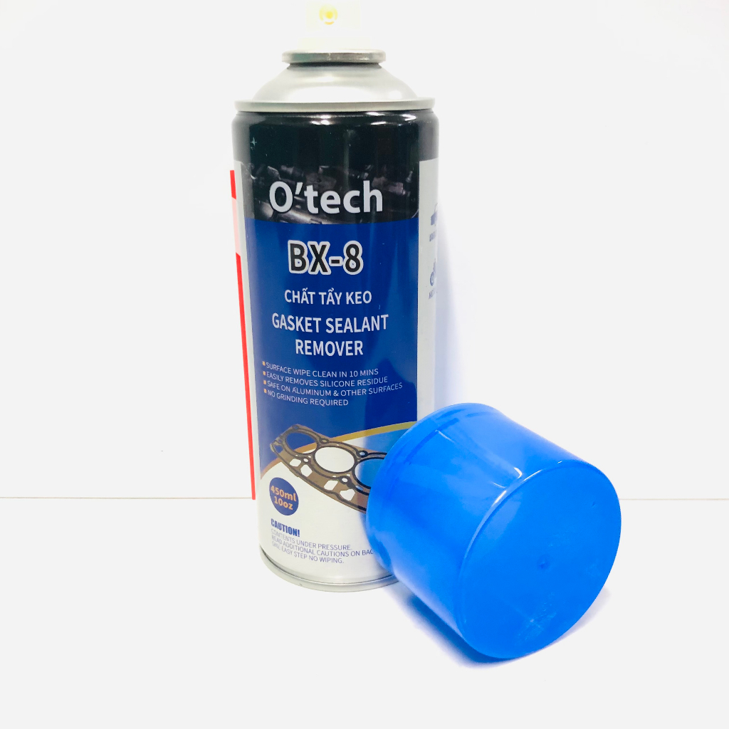 Chất tẩy keo khô, tẩy sơn O'tech BX-8 Gasket Sealant Remover 450ml