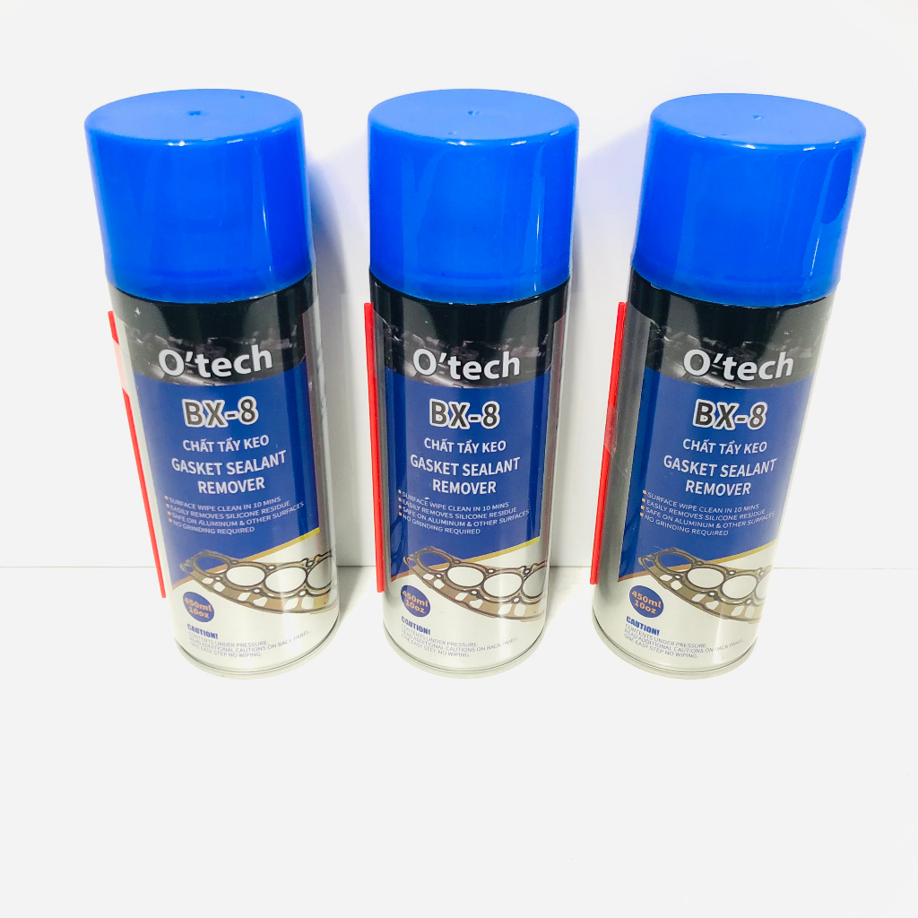 Chất tẩy keo khô, tẩy sơn O'tech BX-8 Gasket Sealant Remover 450ml