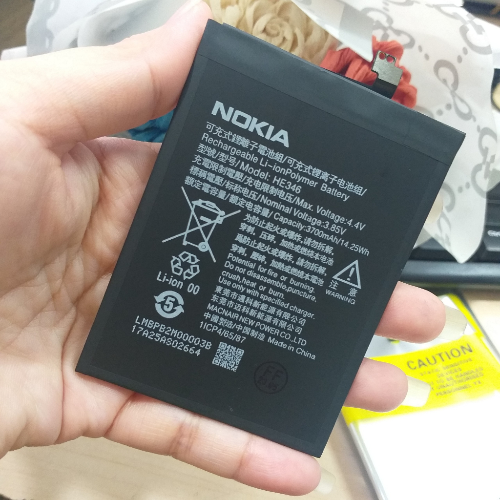 Pin Nokia 7 Plus HE346 HE347 3700mAh Original Battery Pin Zin Thay Thế Chất Lượng Tốt