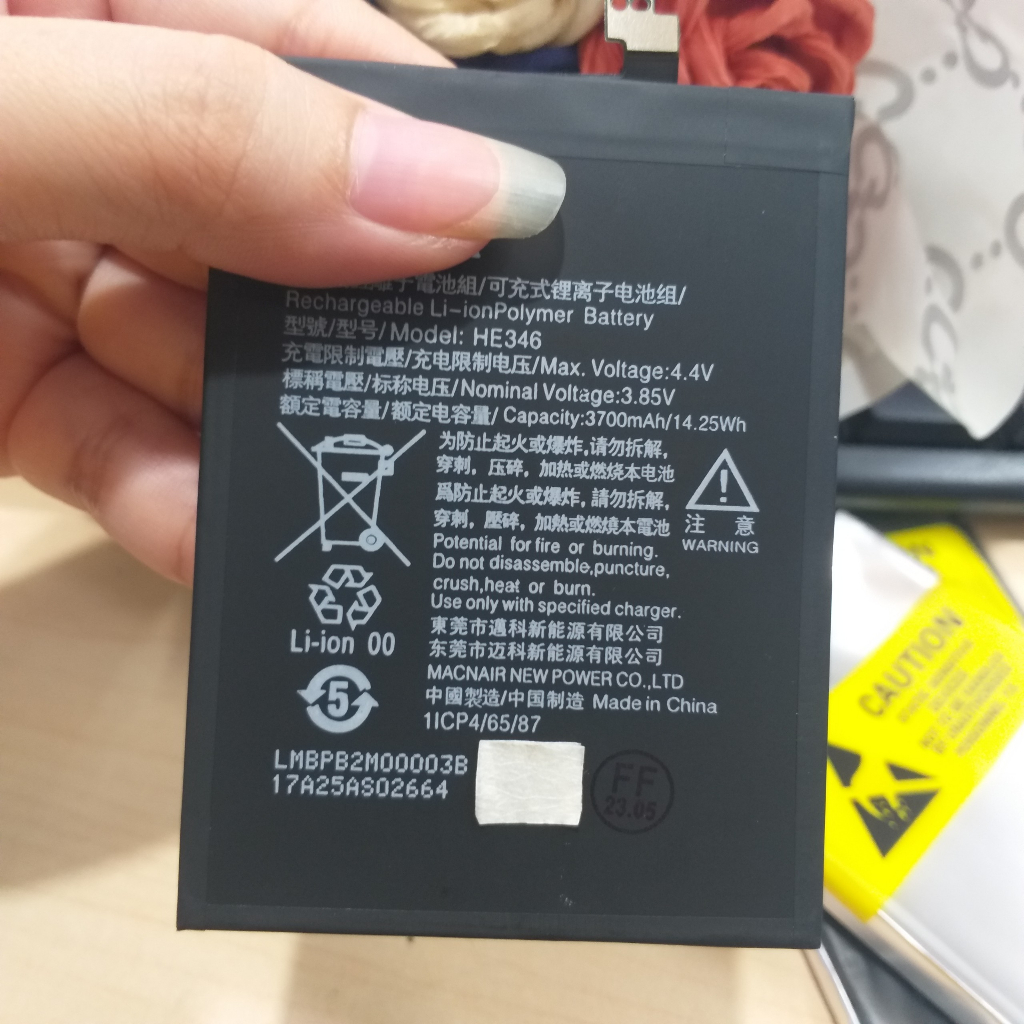 Pin Nokia 7 Plus HE346 HE347 3700mAh Original Battery Pin Zin Thay Thế Chất Lượng Tốt