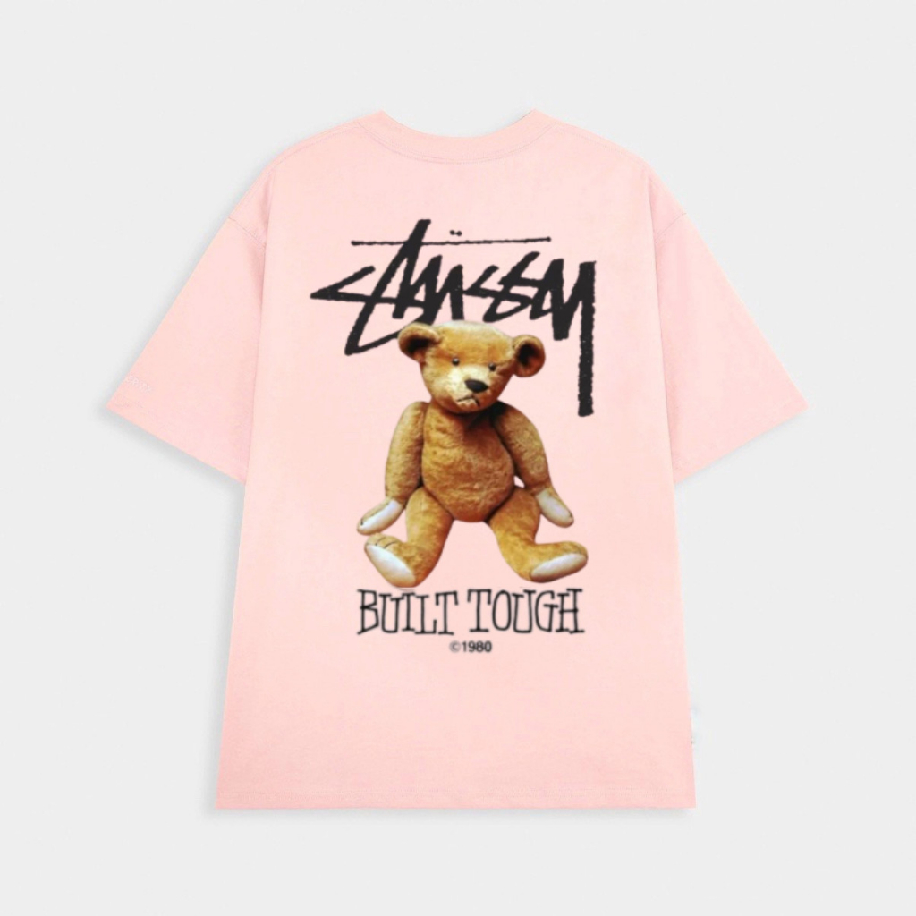 Áo thun STUSSY BUILT TOUGH chẩt cotton 100% siêu xịn xò , hàng chuẩn chính hãng , tag mác đầy đủ COOL STORE m82