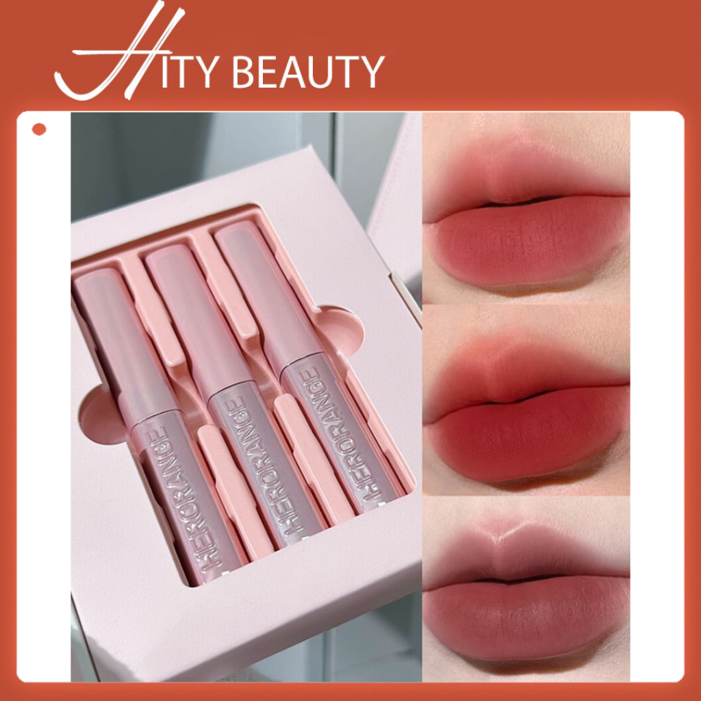 Son kem lì HER ORANGE/ ROMANTIC BALLET LIPSTICK kháng nước lâu trôi - Hity Beauty