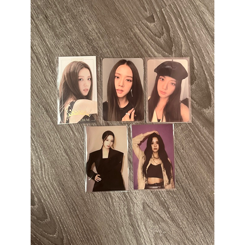 Card ảnh thẻ JISOO BLACKPINK THE ALBUM