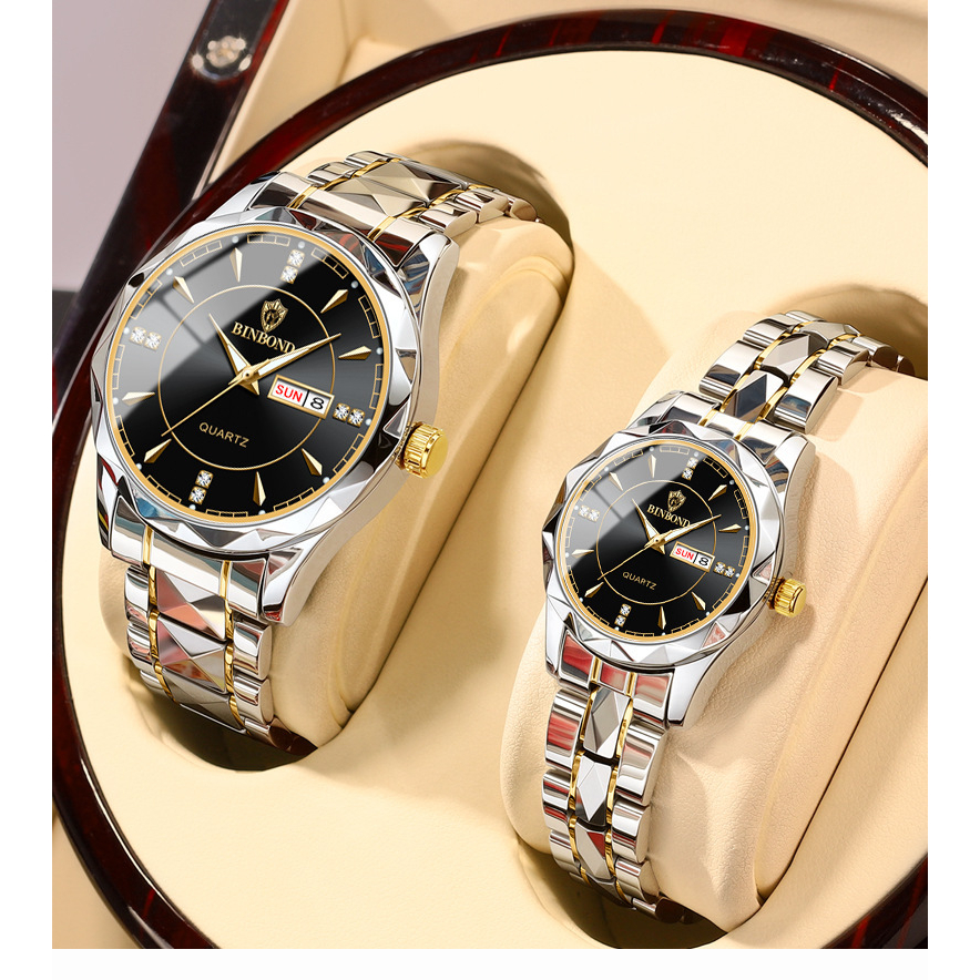 Đồng Hồ Thời Trang Nam BINBOND Chống Nước Bằng Thép Không Gỉ Sang Trọng