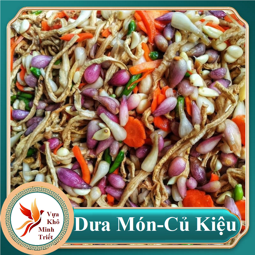 DƯA MÓN CỦ KIỆU NGÀY TẾT MUỐI NƯỚC MẮM NGỌT THƠM NGON- VỰA KHÔ MINH TRIẾT