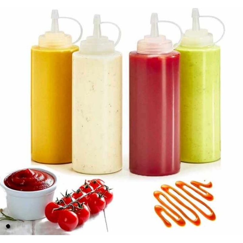 Bình Nhựa Đựng Tương, Sirô , Nước Sốt - 500ml / 700ml / 1000ml
