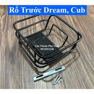 [ HB ] Rổ Dream, Cub Kiểu GTR - Màu đen ( Made In VN)