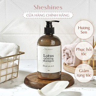 Dầu gội hương sen Lotus Calming Shampoo Sheshines