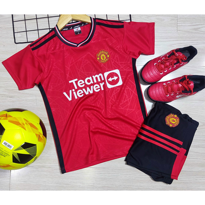 Quần áo thể thao trẻ em Clb Manchester United mùa giải 2023-2024 Mới Nhất