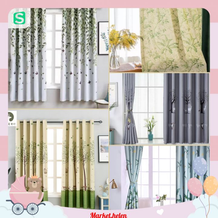 Rèm Dán Cửa Sổ Tặng Miếng Dán Gai (1X2M - 2X2M ) TVV123