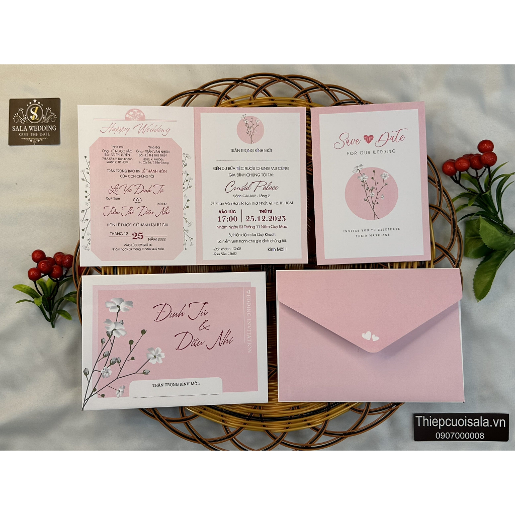 Thiệp cưới P1063