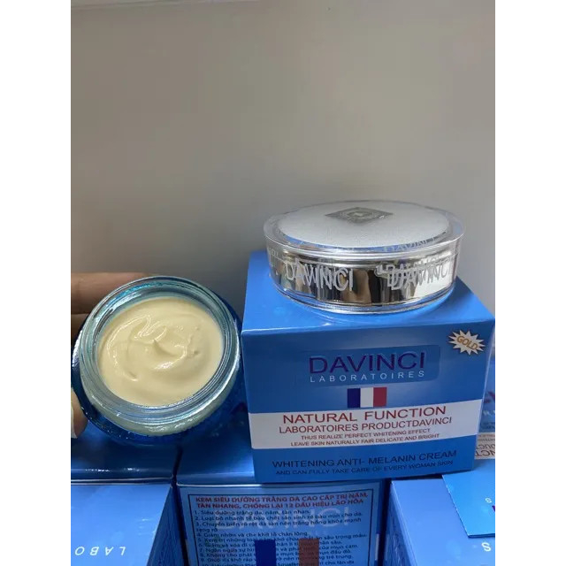 Kem DAVINCI dưỡng trắng da, giảm nám, tàn nhang - 30g