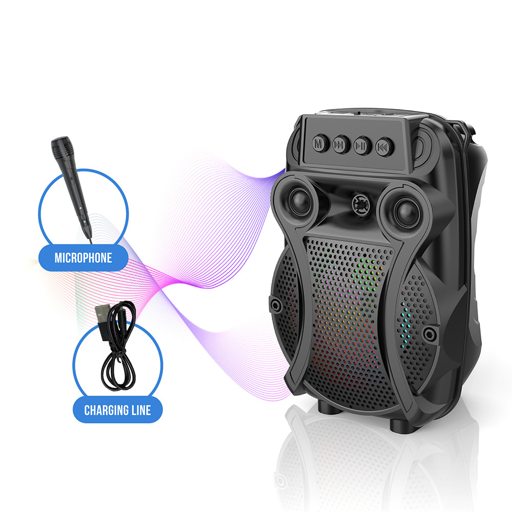 Loa bluetooth karaoke nghe nhạc ZQS1429 / CL90 / SKD106 / SKD107 tặng kèm micro có dây bảo hành 24 tháng