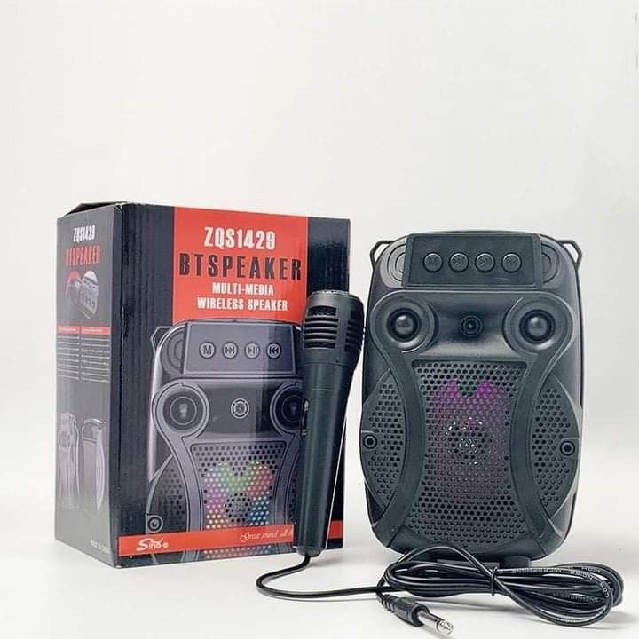 Loa bluetooth karaoke nghe nhạc ZQS1429 / CL90 / SKD106 / SKD107 tặng kèm micro có dây bảo hành 24 tháng