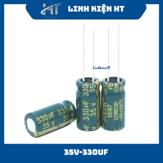 Tụ hóa 35v 330uf 8x16mm / 10x13mm tần số cao - linh kiện ht