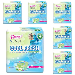 Combo 6 gói Băng vệ sinh Diana