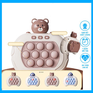  Pop it điện tử thế hệ mới máy chơi game popit nhiều level có đèn nhạc luyện tay mắt phù hợp mọi lứa tuổi 