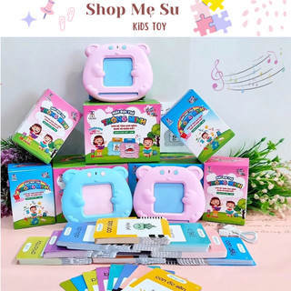  Máy Đọc Thẻ Flashcard Song Ngữ Anh - Việt cho bé 112 thẻ 224 từ vựng 255 thẻ 510 từ vựng nhiều chủ đề 
