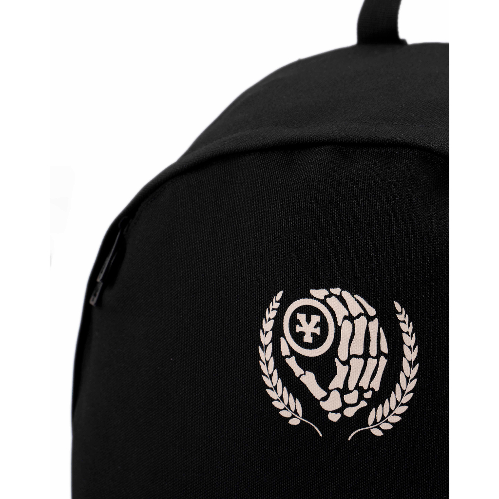 Balo DirtyCoins Wreath Leaf Logo Backpack - Black