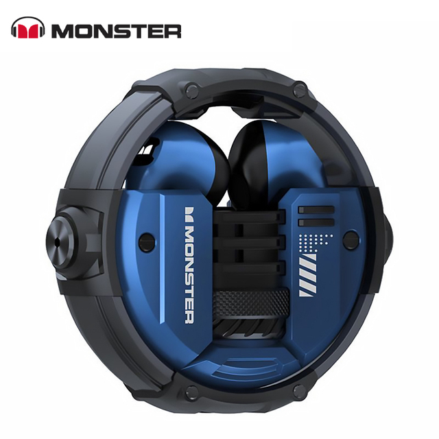 Tai nghe Bluetooth MONSTER XKT10 V5.3. Thiết kế 2023 công thái học, âm thanh vòm, chuẩn chống nước IPX4.