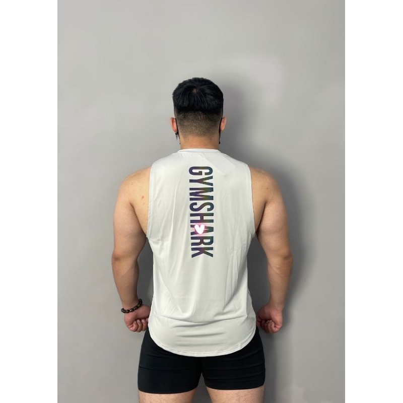 Áo tank top GS gym nam phản quang 7 màu,áo xát nách nam.