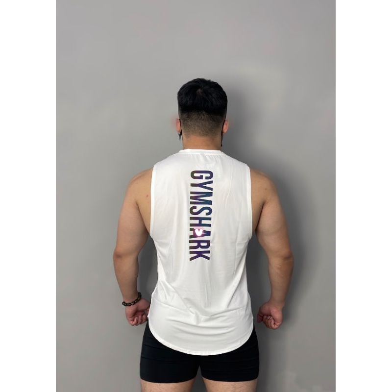 Áo tank top GS gym nam phản quang 7 màu,áo xát nách nam.