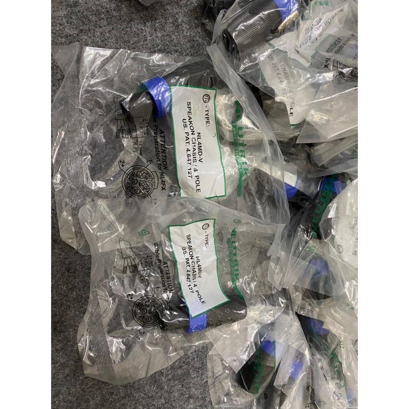 Jack Neutrik NL4FX cắm loa hàng chất lượng, giá 1 cái