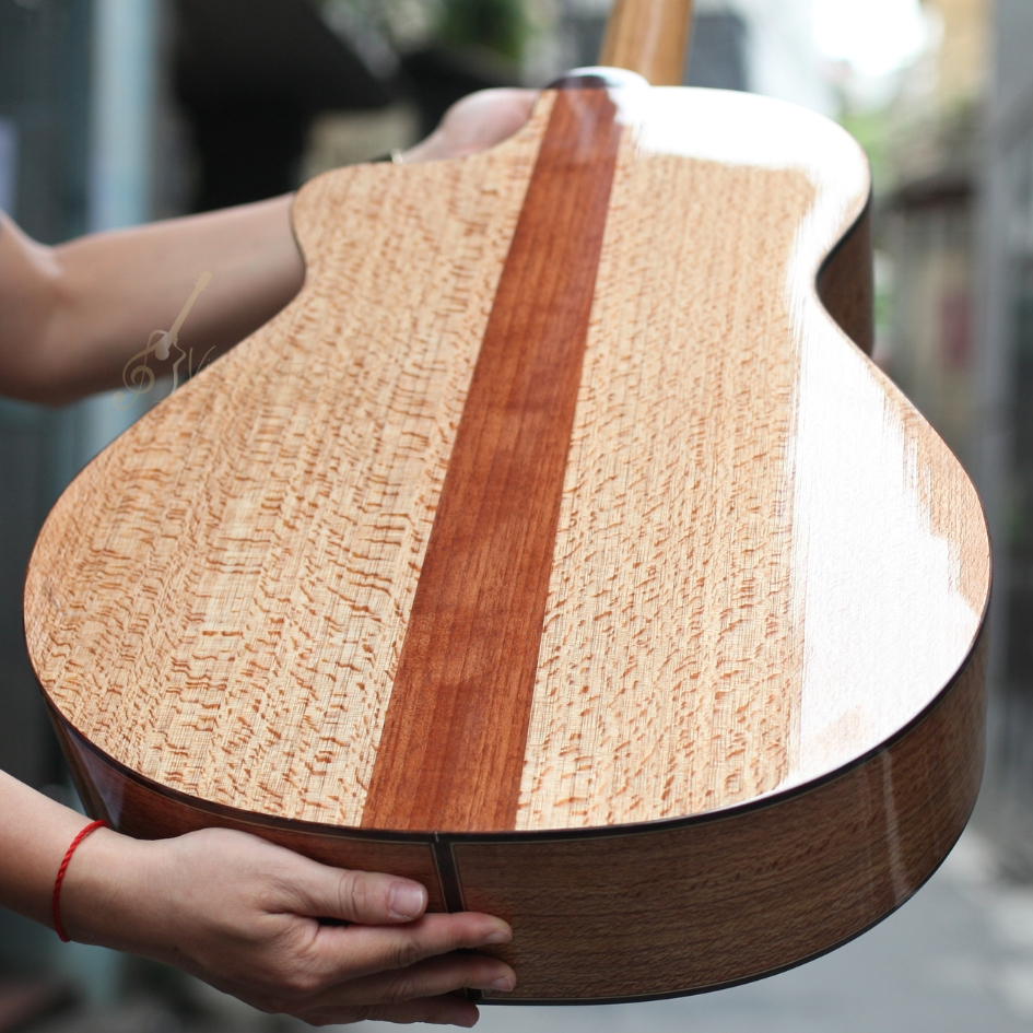 Đàn Guitar Acoustic Vinaguitar VG-SP1 Gỗ Sồi Nguyên Tấm - Tặng 12 Phụ Kiện