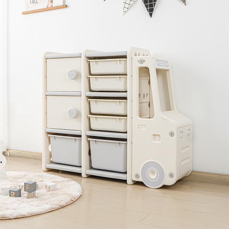 Kệ nhựa đa năng, kệ đựng đồ chơi, tủ đựng sách cho bé KT : 2 ngăn x 3 tầng