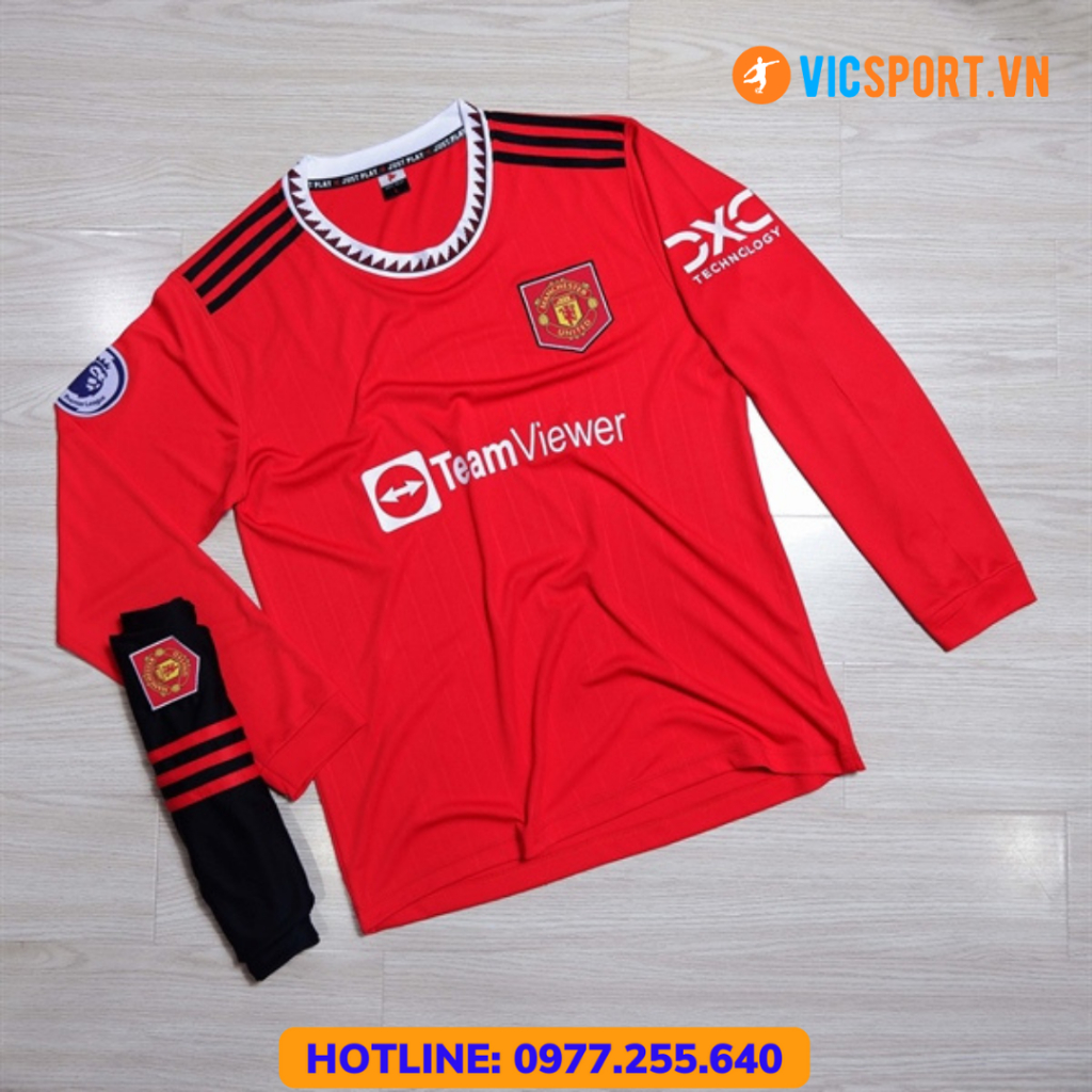 Áo Bóng Đá Tay Dài CLB, Quần Áo Đá Banh Thủ Môn Thun Lạnh Thoáng Mát -  Vicsport