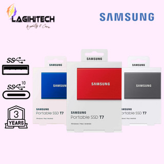 Ổ cứng di động portable ssd samsung t7 non touch 500gb / 1tb / 2tb usb type c - chính hãng samsung bảo hành 3 năm