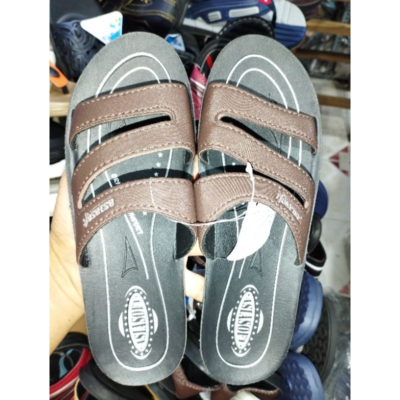 ASIA SPORTS | Dép ngang bà Asia đỏ, nâu, đế cao vừa phải, W32